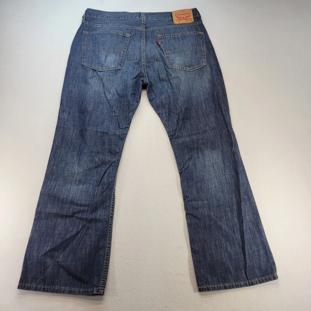 Levi's 527 Bootcut Jeans Mens 36x30 Blue Denim Medium Wash